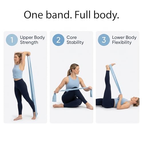 Lindywell Ultimate Exercise Bands for Men & Women, Toned Glutes, Strength - style: Exercise Band - Blue