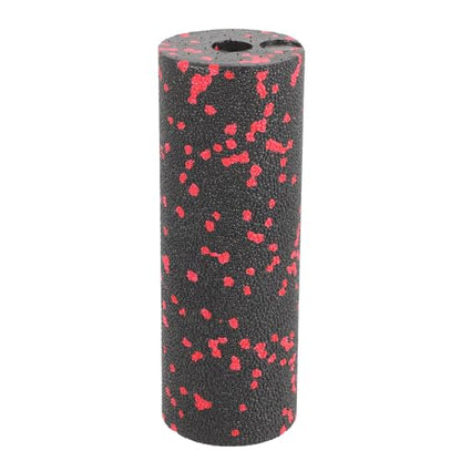 TEHAUX Compact Foam Roller Muscle Relaxing Roller Hollow Portable Body Massage Column for Fitness and Leg (red)