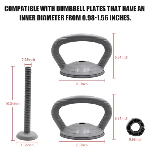 PHOEROS Adjustable Dumbbell Set - 44/66/88 LBS weights set, Dumbbell Barbell 3 in 1, Steel Dumbbells Pair with Connecting Rod for Adults Women Men Fitness Workout, Home Gym Exercise Training Equipment