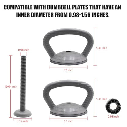 PHOEROS Adjustable Dumbbell Set - 44/66/88 LBS weights set, Dumbbell Barbell 3 in 1, Steel Dumbbells Pair with Connecting Rod for Adults Women Men Fitness Workout, Home Gym Exercise Training Equipment
