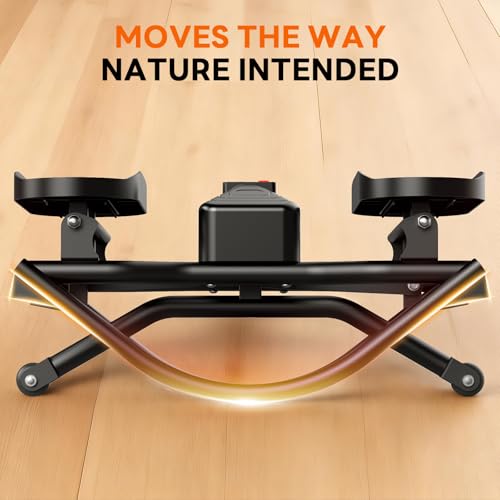ERGOLIFE Rock Stepper Side to Side, Rocking Stair Stepper for Exercise at Home, Full Body Workout & Low-Impact Balance Board, Quiet Fully Assembled Cardio Fitness Equipment with 330 LBS Capacity