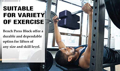 Bench Press Block Press Blocks Boards, Adjustable 2-5 Bench Board, Home Gym Workout Fitness Accessories for Increase Your Bench Press - color: Large
