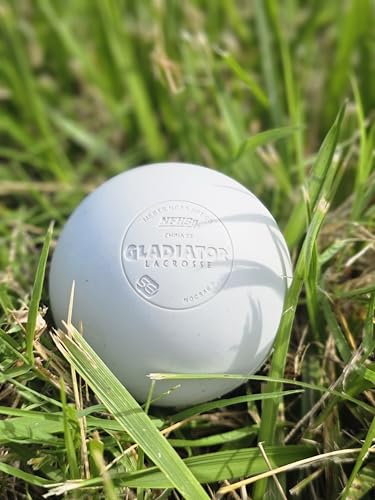 Gladiator Lacrosse Lacrosse Game Ball - color: White, size: 1 Ball