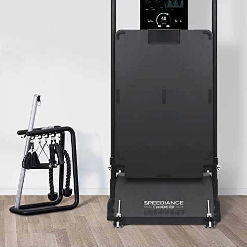 Speediance Gym Accessories Organizer, Home Gym Accessories Storage, 10 Metal Hooks Heavy-Duty Accessory Storage for Home Exercise and Fitness Gear, Compatible Gym Monster, Black