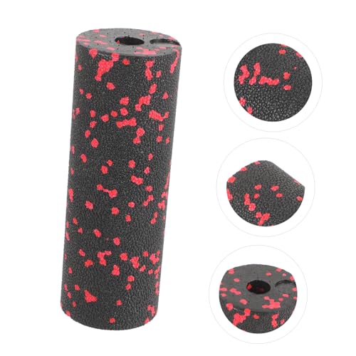 TOYANDONA Portable Compact Roller Hard Foam Massage Roller for Muscle Relaxation Lightweight and Hollow Design for Travel Fitness and Backbend Exercises