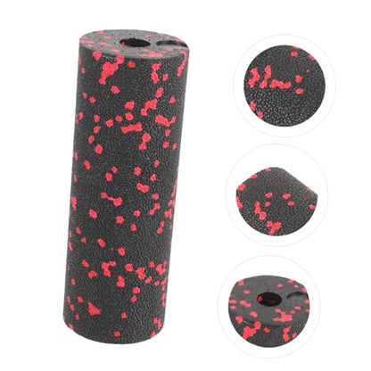 TOYANDONA Portable Compact Roller Hard Foam Massage Roller for Muscle Relaxation Lightweight and Hollow Design for Travel Fitness and Backbend Exercises