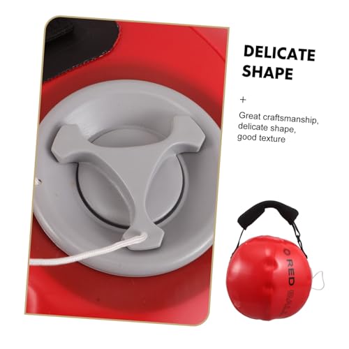Mipcase Water Weights Sandbag Kettlebell Workout Bag 30x30cm Red Portable Strength Training Equipment for Home Gym and Outdoor Fitness