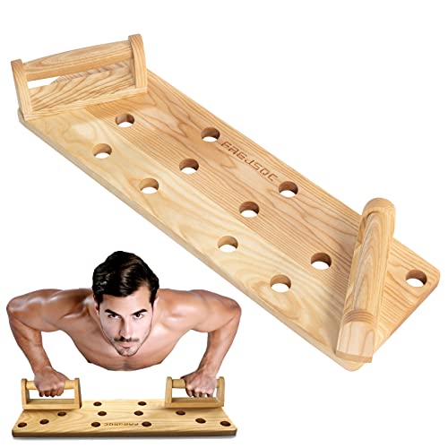 solid wooden Push Up Stands 10 in 1,Push Up Board,Portable Gym Accessories, Strength Training Equipment, Original Patent design – Home Workout Equipment，for men and Women