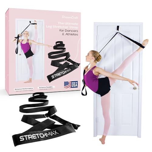 Leg Stretcher Strap - Stretch Bands for Exercise and Training, Stretching Bands for Flexibility Equipment, Gymnastics Stretching Strap, Flexibility Band and Exercise Stretch Bands for Flexibility
