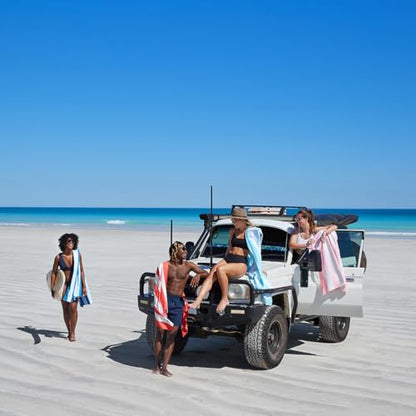Dock & Bay Beach Towel - Quick Dry, Sand Free - Compact, Lightweight - 100% Recycled - Includes Bag - Set of 6 - Best of the Best, Large (160x90cm, 63x35) - color: Set of 6 - Best of the Best, size: Large (160x90cm, 63x35")