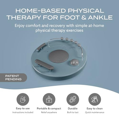 PT Pro Ultra Foot Trainer – 5-in-1 Foot & Ankle Exerciser & Foot Stretcher | Plantar Fasciitis Relief for Arch & Heel Pain, Deep Tissue Massager for Reflexology & Muscle Recovery - Patented