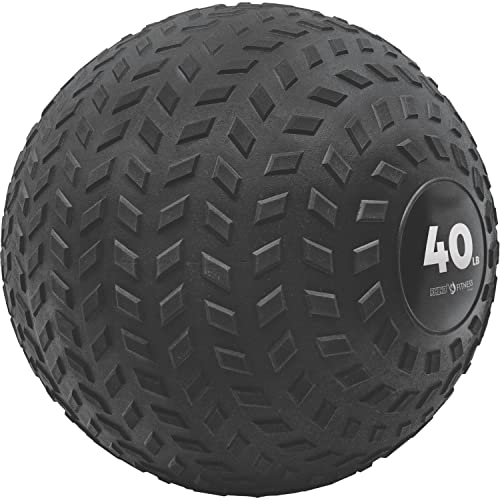 Champion Sports Rhino Fitness Slam Ball – Sand-Filled, Bounce-Resistant Ball for Strength & Conditioning, 6–50 lb - style: 40 Pound