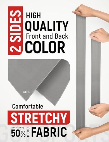 UPF 50+ Cooling Bandana for Men & Women - Thermoregulation, Moisture-Wicking, Sun Protection Bandana Neck Wraps - color: Gray