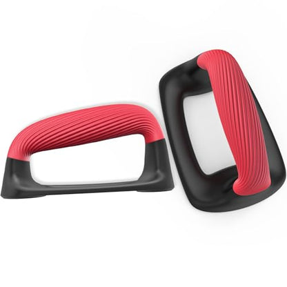 Kipika Push Up Bars, Pushup Stands With Thickened Soft Plastic Handle, Stable and Non-Slip Base, Pushup Handles Perfect for Floor Strength Training