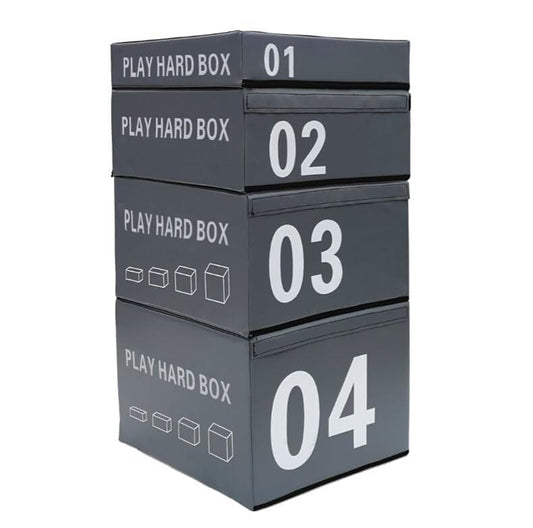 Jump Box Soft Foam Box Professional Physical Training Combination Box Used for Home Gym and Outdoor Exercise. Suitable for Agility Training and Speed Training - color: F