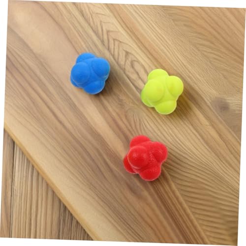 ibasenice 6-Pack Hexagon Agility Training Ball Hand Eye Coordination Reflex Training Tool for Kids Adults