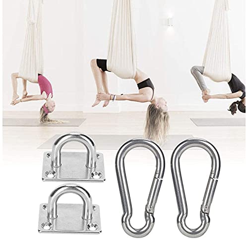 High Strength Ceiling Mount Anchor Hooks, Trainer Wall Mounted Strap Trainer Hanger for Battle Rope,Yoga Swings,Hammock