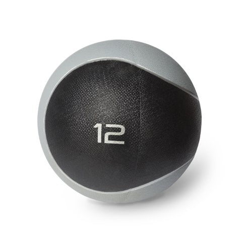 Cap Barbell Weight Medicine Ball | 2-12lb Options - style: 12 lb - Gray