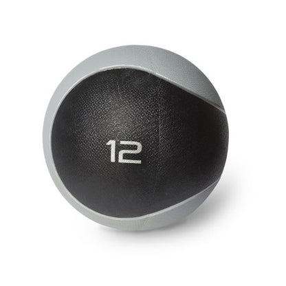 Cap Barbell Weight Medicine Ball | 2-12lb Options - style: 12 lb - Gray