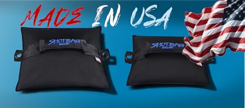 Bag for Wake Surfing, or Wakeboarding, Boat Weight Bags for Boosting Wake, Prefilled With Fine Recycled Steel Shot, Easy to Handle – 5 Year Warranty (Sizes 25lb or 50) (Grommet, 25 LB)