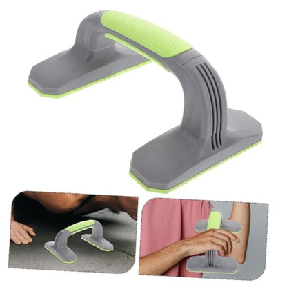 YARNOW Pushup Stands for Home Workout Equipment Non Slip Handles for Strength Training Safe and Reliable Grip - color: Green