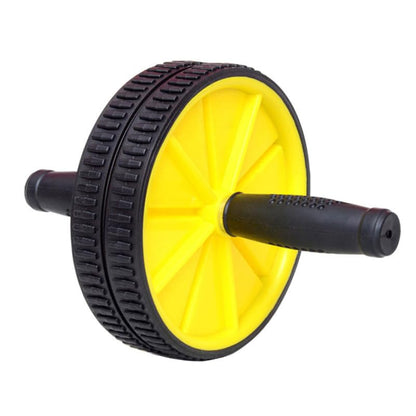 SUPVOX Ab Roller Wheel, Abdominal Double Wheel Ab Workout Equipment Home Gym Fitness Device Steel Tube Abdomen Trainer for Core Strength Quiet Workouts for Men Women Beginners
