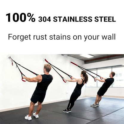 304 Stainless Steel Wall Mount Anchor for Suspension Straps