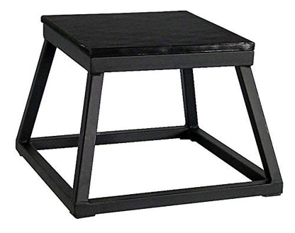 Ader Plyometric Platform Box Set- 12" Black, 18" White, 24" Red