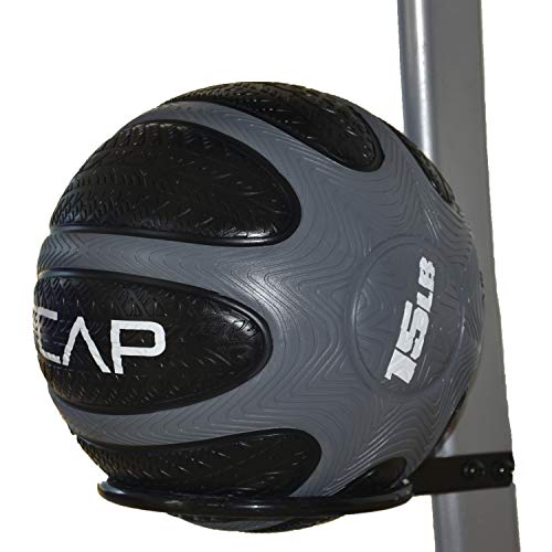 Cap Barbell Medicine Ball - style: 15-Pounds, Gray