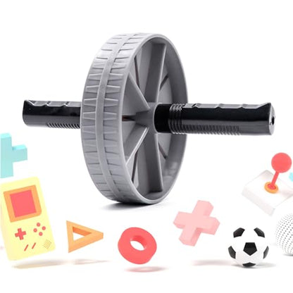 Abdominal Core Workout Roller Abdominal Muscle Trainer Ab Roller Wheel Homes Gym Fitness Equipment Workout Wheel Abdominal Muscle Trainer