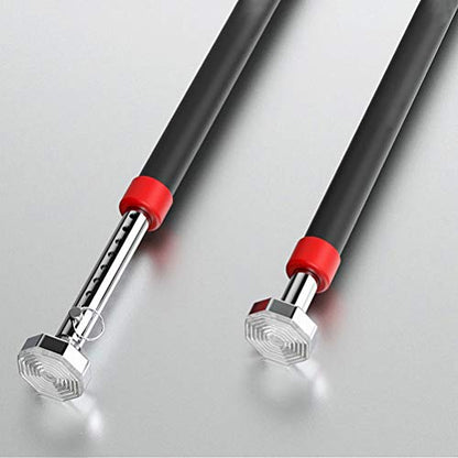 Pullup Bars Doorway Chin Up Bar,No Screws Home Horizontal Bar with Locking Device, Gymnastic Rings Resistance Band Bar, 112138 Cm, Load 200kg