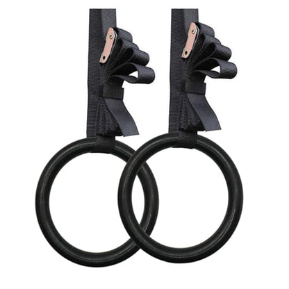 Rings Strap Set, Gym with Adjustable Strap, Fitness Gym Home Equipment Set, Strength Training Fitness Pull Up for Muscle Building