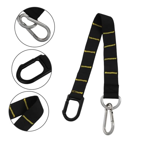 HEMOTON Fitness Sled Pulling Belt Adjustable Endurance Training Harness with Spring Buckle Durable Straps for Sled Pull Training for Home Gym Workouts and Athletes