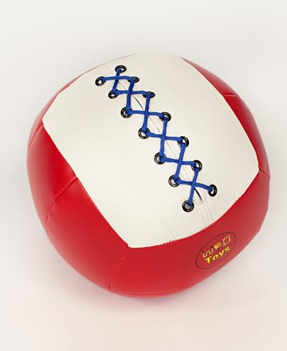 WOD Toys® Med Ball Mini - Safe, Durable Medicine MedBall for Kids Fitness Participation - Kid Gym Workout and Exercise Equipment for Toddlers and Children