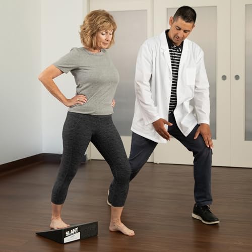 OPTP Slant (Pair) - Foam Wedge Incline Slant Boards - Stretching Equipment for Calf and Ankle Rehabilitation - Foot Wedges for Exercise, Achilles Tendonitis, Plantar Fasciitis, and Shin Splints