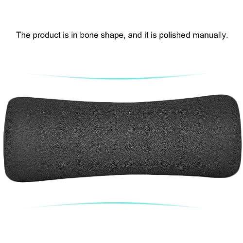 Sponge Foam Foot Pad Roller Pair, Used for Replacing Gym Exercise Equipment, Suitable for 1-inch Rod (Foam 8.66" X 3.15" Od X 0.87" Id)