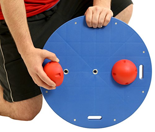 CanDo Balance Board 16 Inch, 1.5 Inch Height, Red
