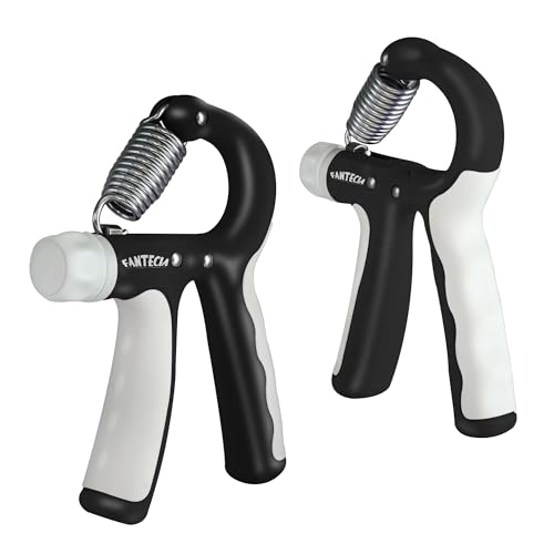 Hand Grip Strengthener for Kids and Youth, Adjustable Resistance Hand Gripper 11-45Lbs, Hand Grips for Strength Training, Stress Relief Grip - color: Black-2 pack