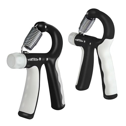 Hand Grip Strengthener for Kids and Youth, Adjustable Resistance Hand Gripper 11-45Lbs, Hand Grips for Strength Training, Stress Relief Grip - color: Black-2 pack