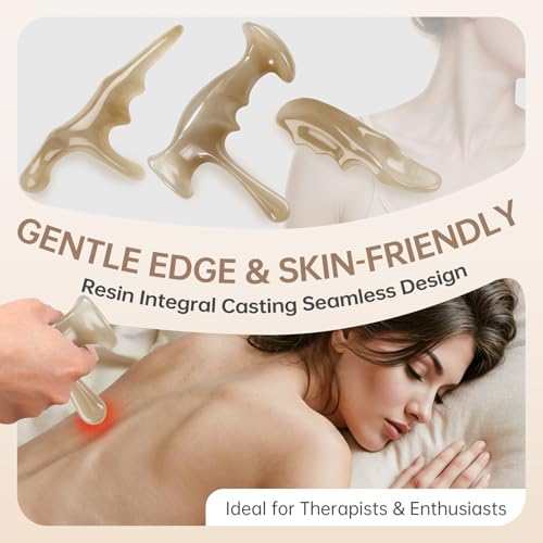 Manual Trigger Point Massage Tool Thumb Saver Deep Tissue Massage 3Pcs Set for Whole Body, Knot and Stress Relief Muscle Relaxation - color: 3pcs