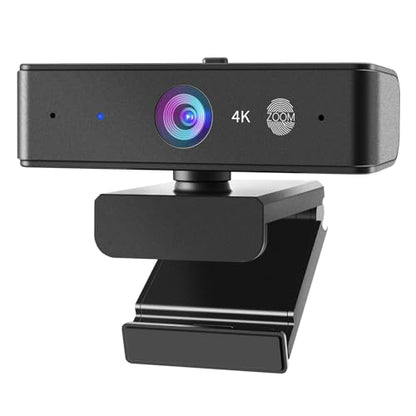 Ultra 4K HD USB Webcam with Microphone for PC Streaming