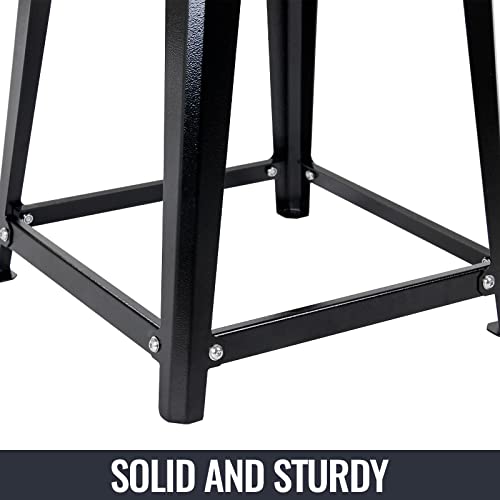 Metal Plyometric Jumping Box, Steel Fitness Exercise Jump Platforms Box for Conditioning Strength and Agility Training, 12 Inch Anti-Slip Workout Step Up Box for Home Gym - size: 12in18in24in
