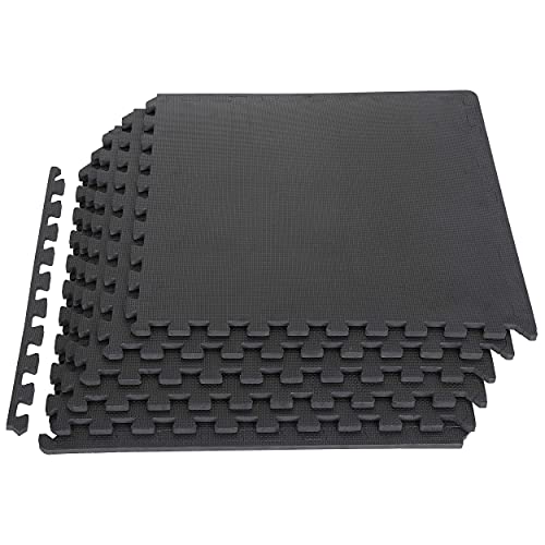 ZENY 36 Pack Puzzle Exercise Mat, 1/2'' Interlocking Foam Floor Mat, Gym Flooring Mat, Home Gym Workout Exercise Equipment Mat