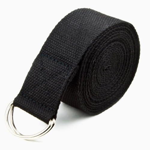 Yoga Strap for Stretching, Yoga Belt Strap for Stretching with Adjustable Buckle, 5.9 Ft for Yoga & Pilates & Gym Workouts, Stretch, Improve Flexibility & Maintain Balance
