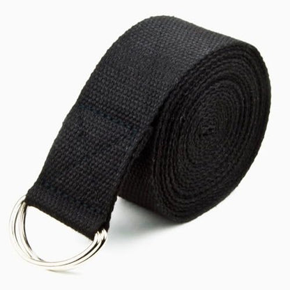 Yoga Strap for Stretching, Yoga Belt Strap for Stretching with Adjustable Buckle, 5.9 Ft for Yoga & Pilates & Gym Workouts, Stretch, Improve Flexibility & Maintain Balance