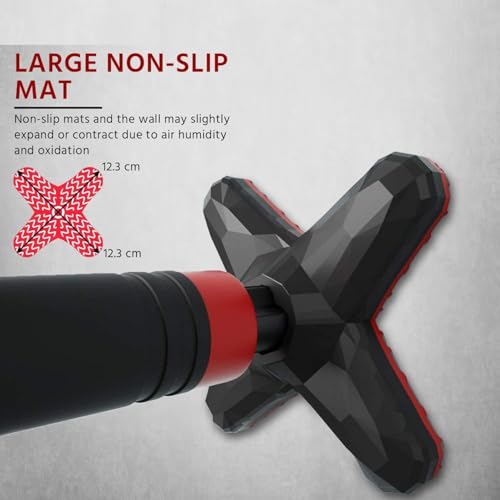 Adjustable Pull Up Bar for Home, Wall Mounted without Screws, Door Pull up bar