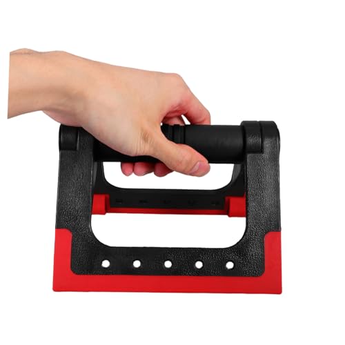 FOMIYES Push-up Bars Stand Fitness Equipment, Rotating Push-up Rack with Non-slip Grip, Red Pushup Stands Pair for Home Workout Strength Training