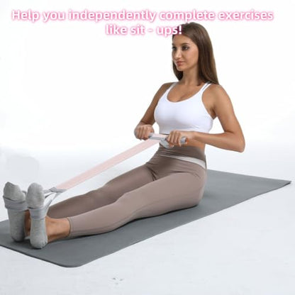 Multifunctional Tension Rope Sit-Up Assistance, Knitted Fitness Equipment for Abdominal/Waist/Arm/Leg Stretching & Weight Loss Training