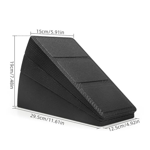 Calf Stretch Wedge,Anti-slip Training Equipment,Incline Board for Calf Stretcher - for Men Women Youth Teens Leg Knees Heel Ankle Workout Exercise Fitness Yoga Pilates Home Gym Recover