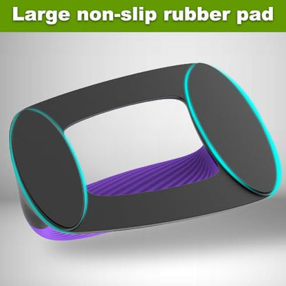 Push Up Bars, Ergonomic Pushup Handles for Home Gym Training - color: B: Blue Purple